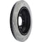 Centric Parts Sport Drilled/Slotted Brake Rotor, 127.61091L 127.61091L - alternate 3